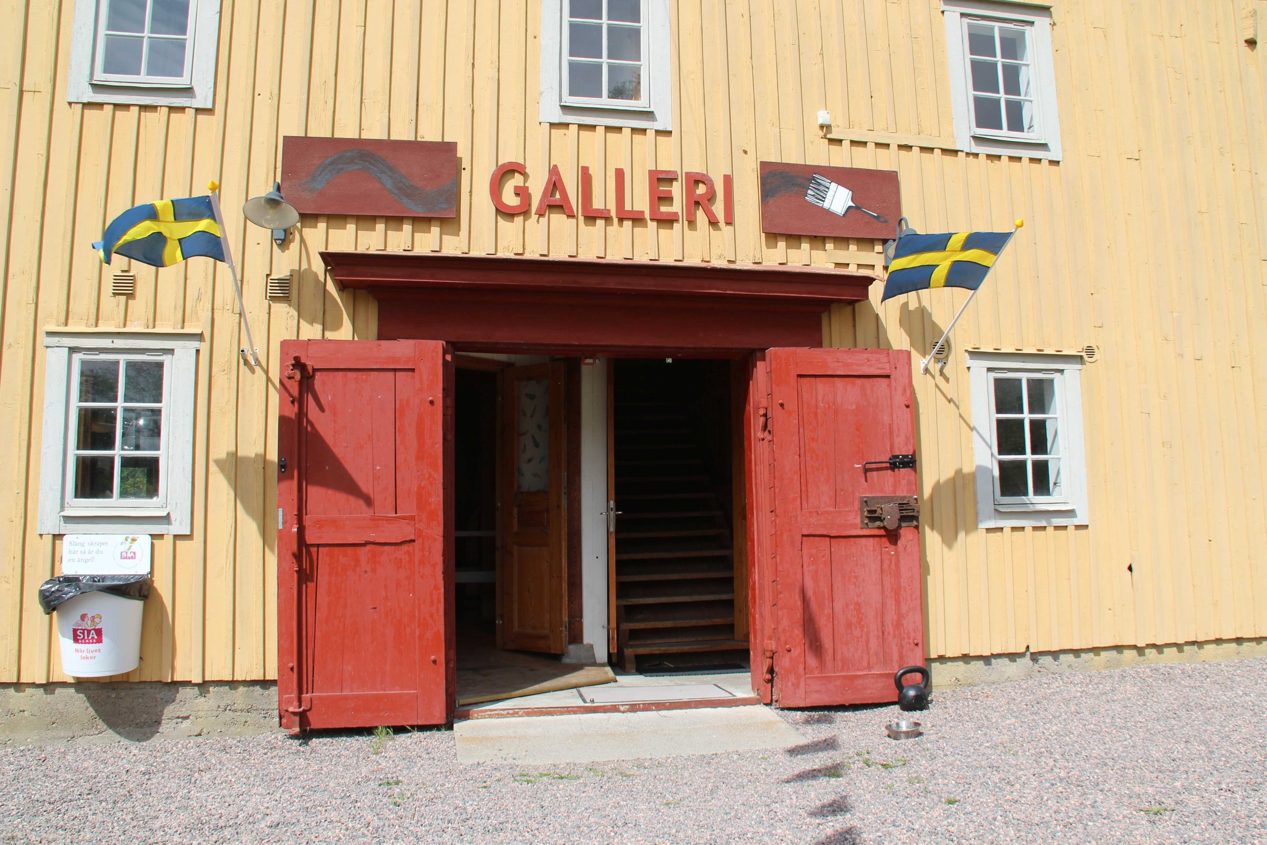 Välkomnande entré